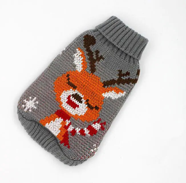 Dog Sweater, Pet Clothing, Knitted Pet Outfit